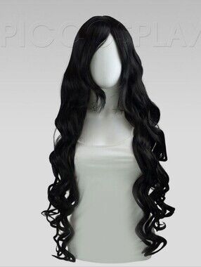 Hera Black Wig